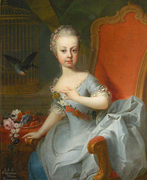 MEYTENS, Martin van I.K.H. Erzherzogin Maria Elisabeth France oil painting art